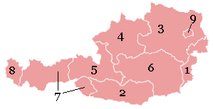 המדינות של אוסטריה